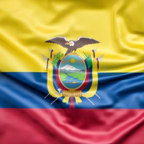 Bandera Ecuador