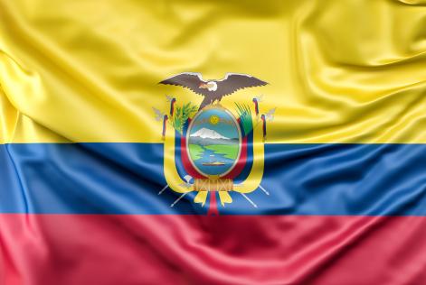 Bandera Ecuador