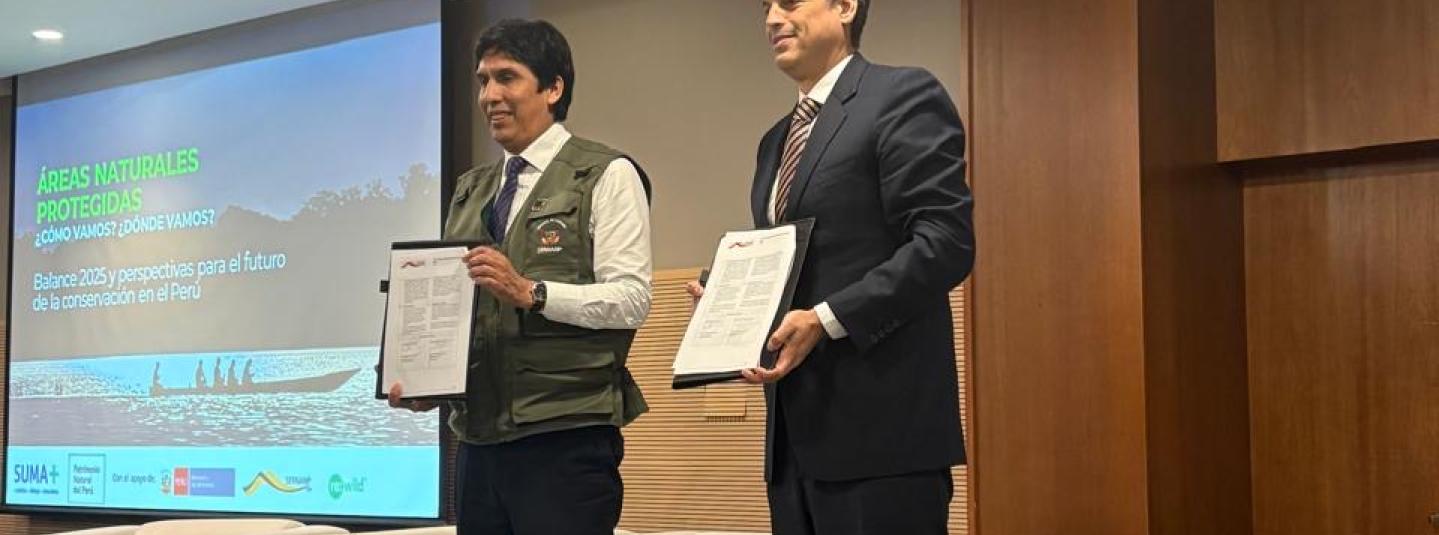 Firma MOU Sernanp FSC